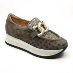 Softwaves mocassin Kaki Suède 7.78.90